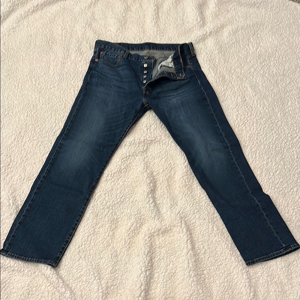 Levi's Blue Straight Jeans Authentic Denim